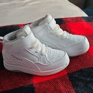 AND1 Kids White High-Top Sneakers